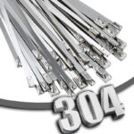 Paslanmaz Çelik Kablo Bağı 4,6 x 300 mm – 304 Kalite