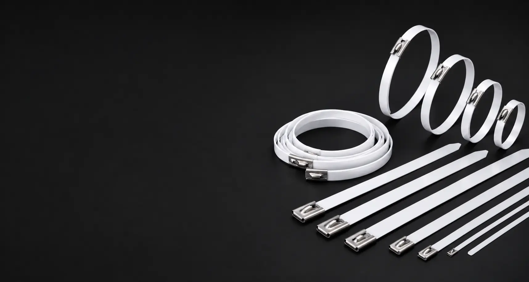 PVC kaplı çelik kablo bağları